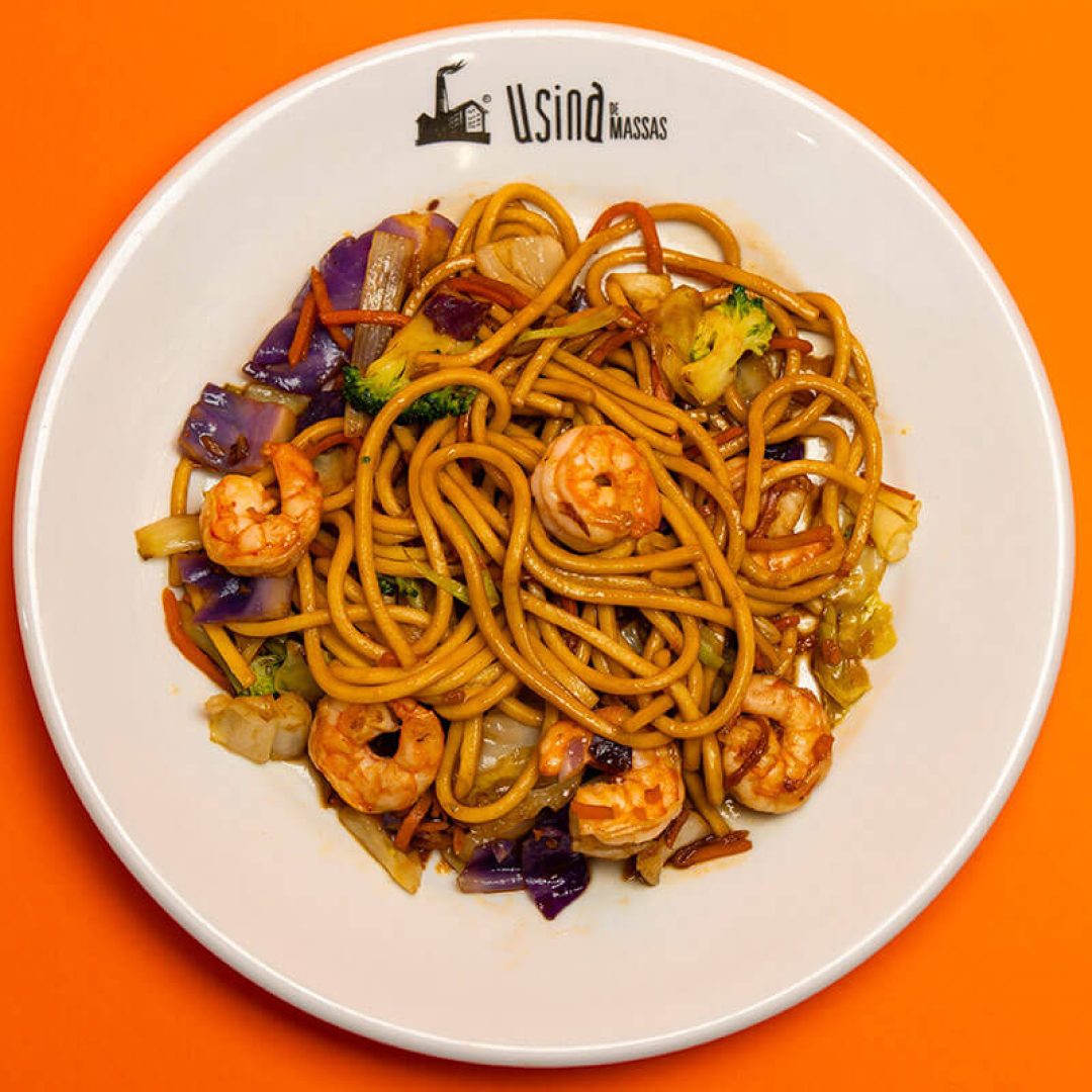 Yakisoba-Camarão
